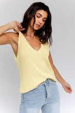 Load image into Gallery viewer, Front and Back Deep V-Neck Tank Top
