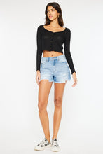 Load image into Gallery viewer, Charlie High Rise Denim Shorts
