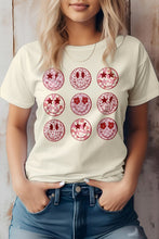 Load image into Gallery viewer, Smile Heart Graphic Tshirt
