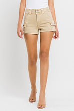 Load image into Gallery viewer, High Rise Cargo Shorts
