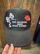 Load image into Gallery viewer, Trucker Hats With Patches &amp; Chains
