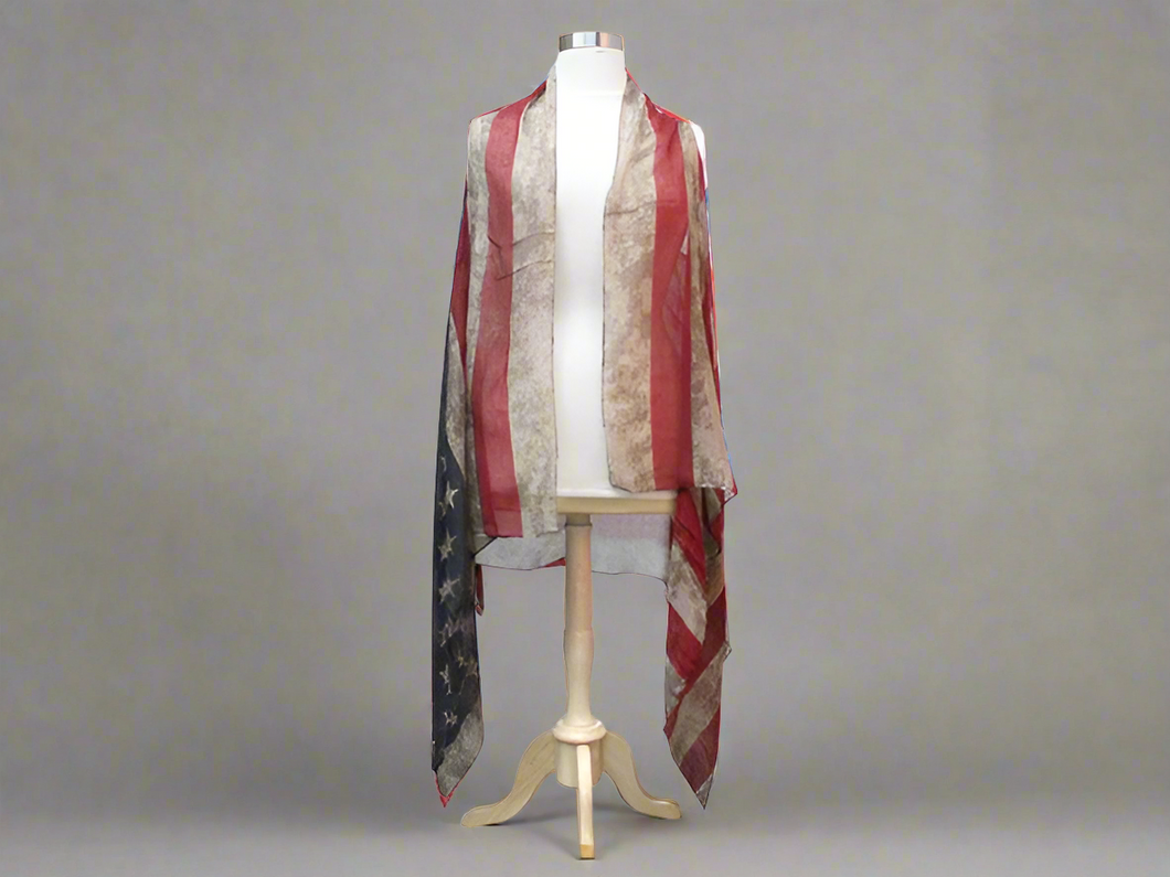 American flag Kimono /Scarf