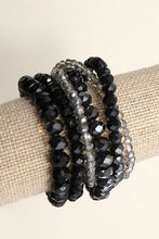 Load image into Gallery viewer, GLASS BEADED STRETCH BRACELET SET
