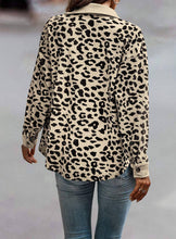 Load image into Gallery viewer, Leopard Print button Down Shacket
