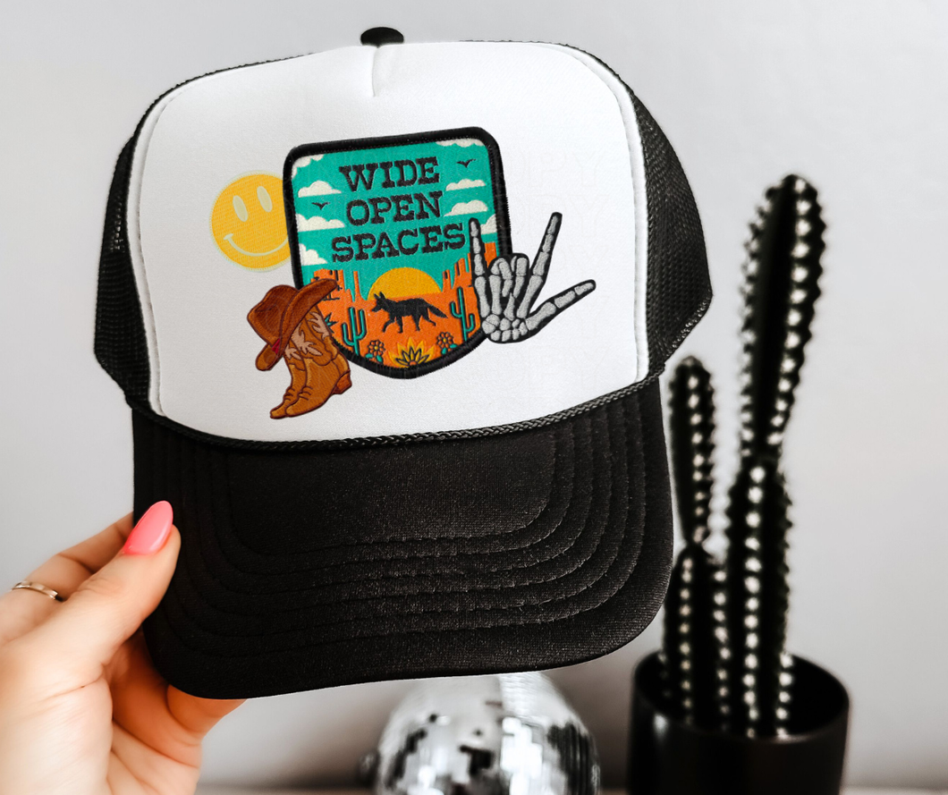 Wide Open Spaces Trucker Hat